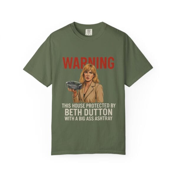 T-shirt - Beth and a Big Ashtray Unisex Garment-Dyed Tee - Image 25
