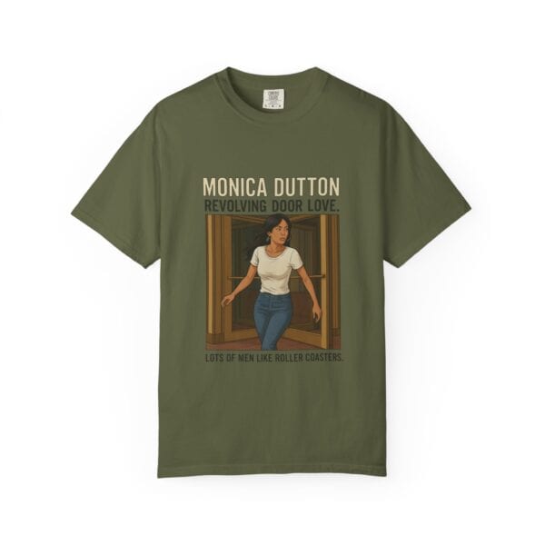 Monica Dutton Love Is a Revolving Door T-shirt - Unisex - Image 29