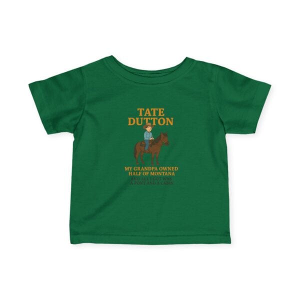 Tate Dutton – Pony and a Cabin Kids Tee, Toddler Tee, Unique Baby Shower Present - Image 19