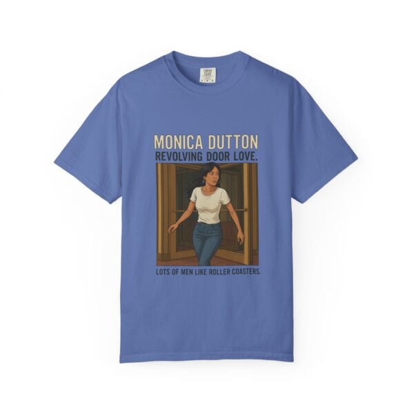Monica Dutton Love Is a Revolving Door T-shirt - Unisex - Image 41