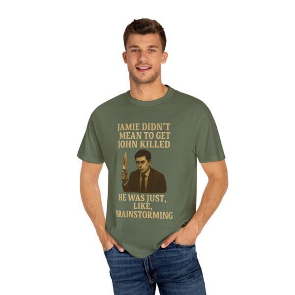 Unisex T-Shirt Jamie wasn't trying to kill John Funny Graphic Tee - Image 16