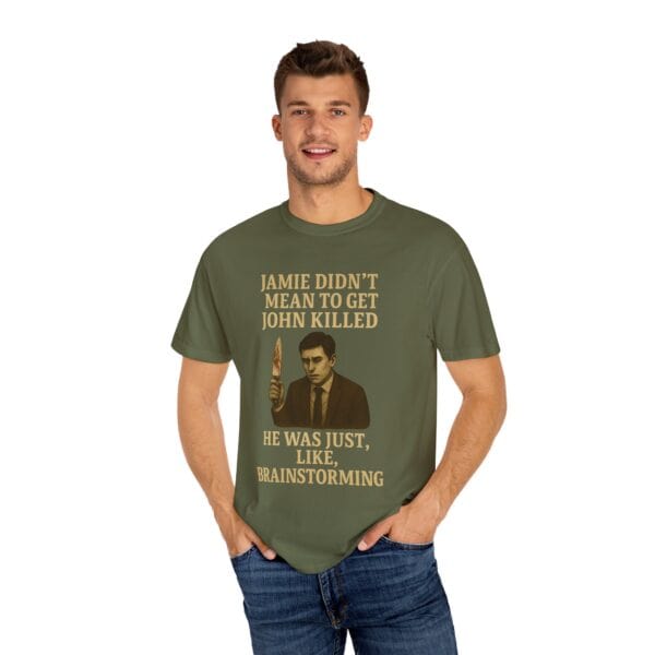 Unisex T-Shirt Jamie wasn't trying to kill John Funny Graphic Tee - Image 20