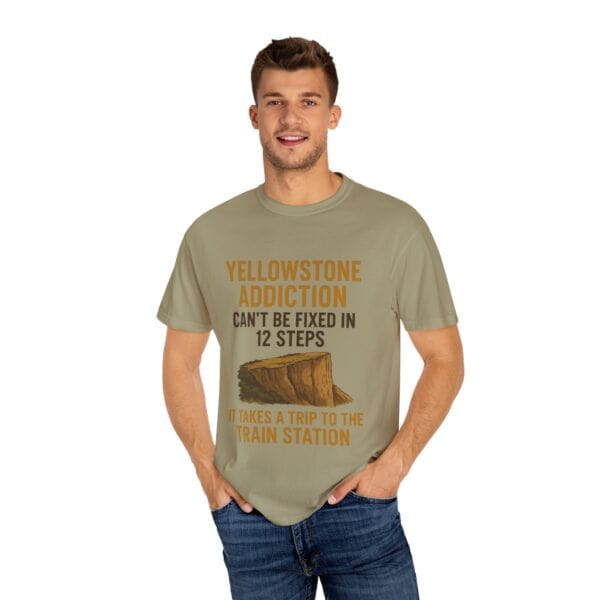 Yellowstone Addiction – Train Station Tee - Image 16