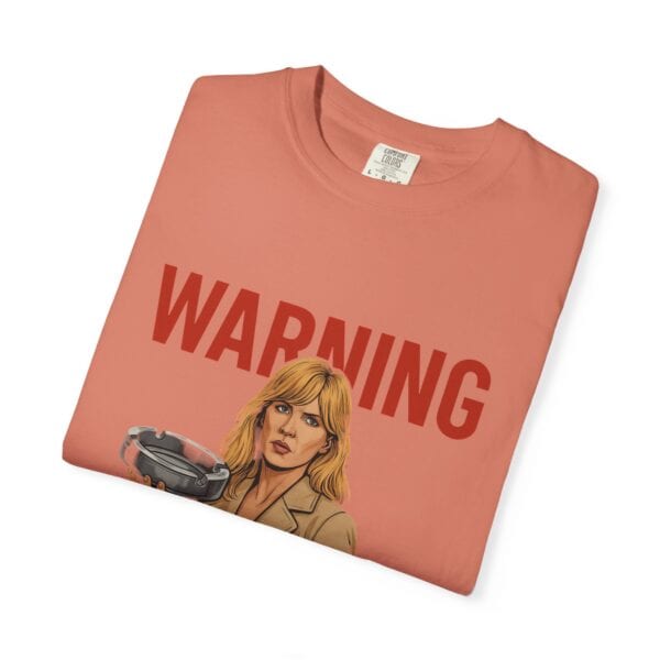 T-shirt - Beth and a Big Ashtray Unisex Garment-Dyed Tee - Image 7