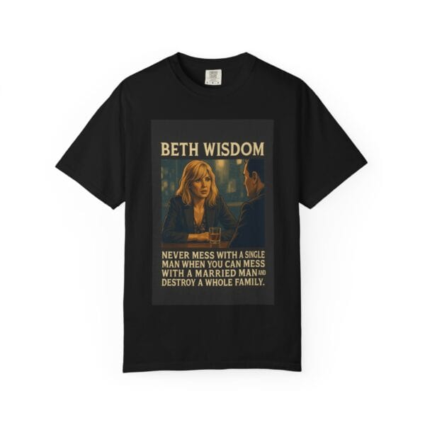 Beth Wisdom: Maximum Carnage Edition – Unisex Garment-Dyed T-Shirt - Image 45