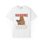 T-shirt - Beth and a Big Ashtray Unisex Garment-Dyed Tee