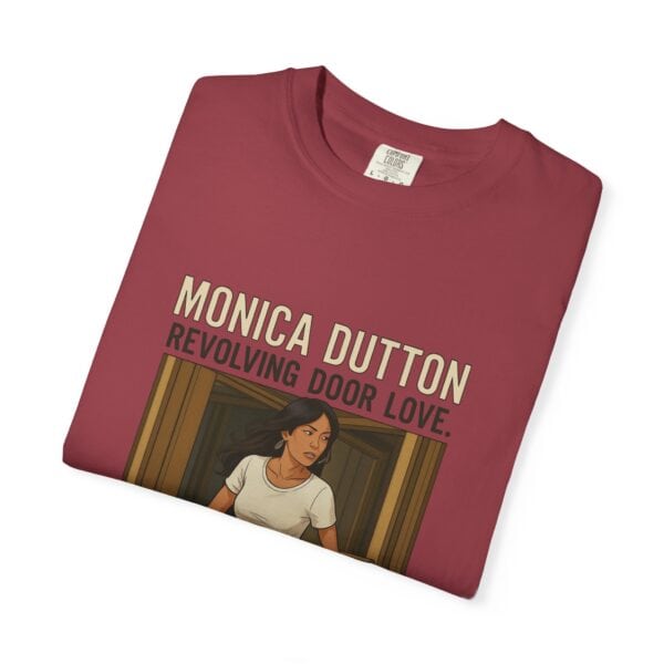 Monica Dutton Love Is a Revolving Door T-shirt - Unisex - Image 55