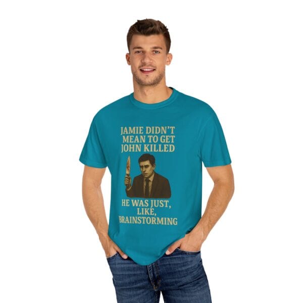 Unisex T-Shirt Jamie wasn't trying to kill John Funny Graphic Tee - Image 28
