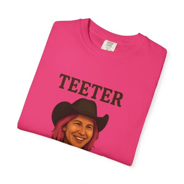 Garment-Dyed T-shirt - Teeter Nervous Breakdown Design - Image 55