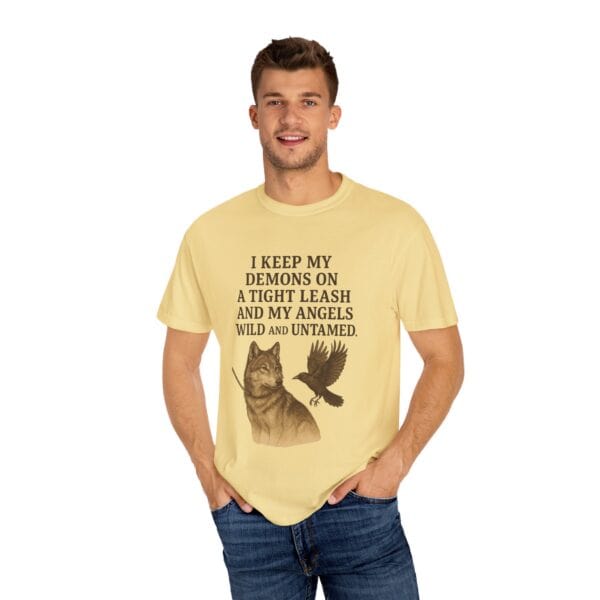 Wild Angels – Wolf and Raven Tee - Image 12