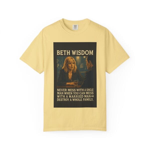 Beth Wisdom: Maximum Carnage Edition – Unisex Garment-Dyed T-Shirt - Image 17