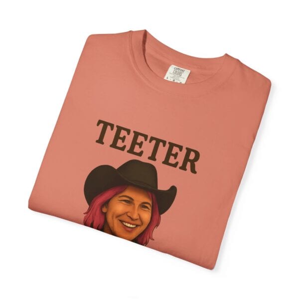 Garment-Dyed T-shirt - Teeter Nervous Breakdown Design - Image 7