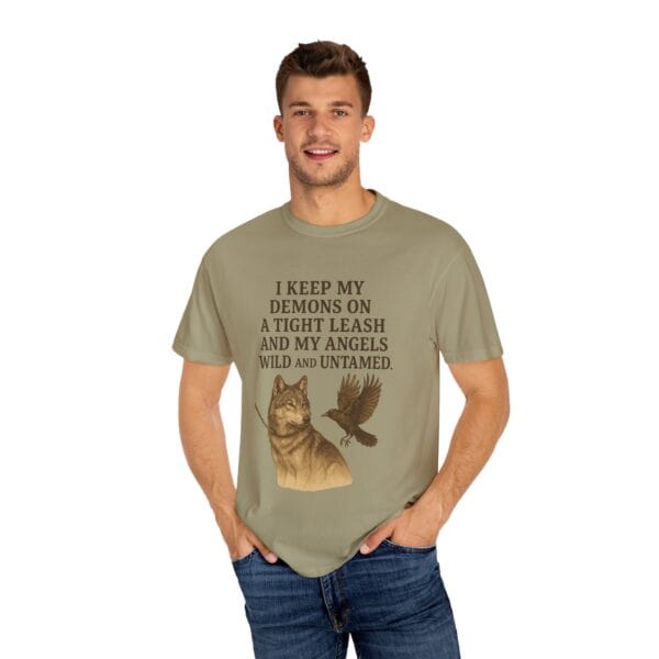 Wild Angels – Wolf and Raven Tee - Image 8