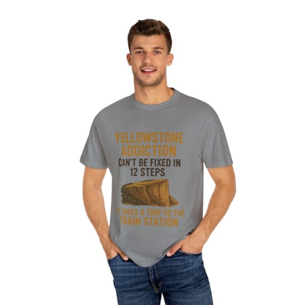 Yellowstone Addiction – Train Station Tee - Image 44