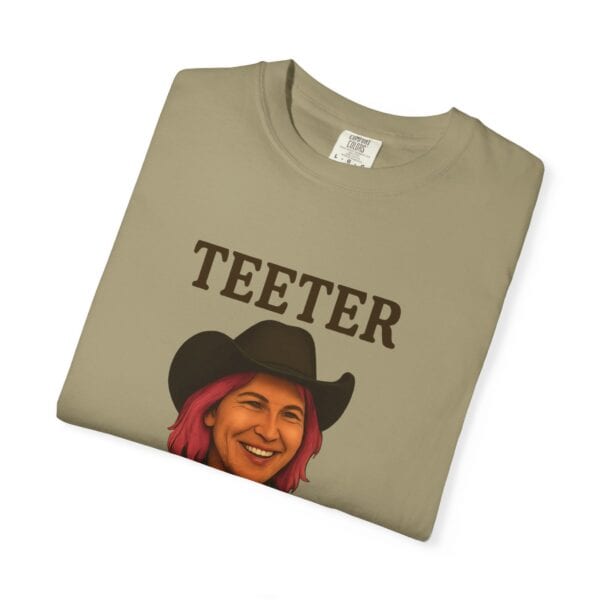 Garment-Dyed T-shirt - Teeter Nervous Breakdown Design - Image 15