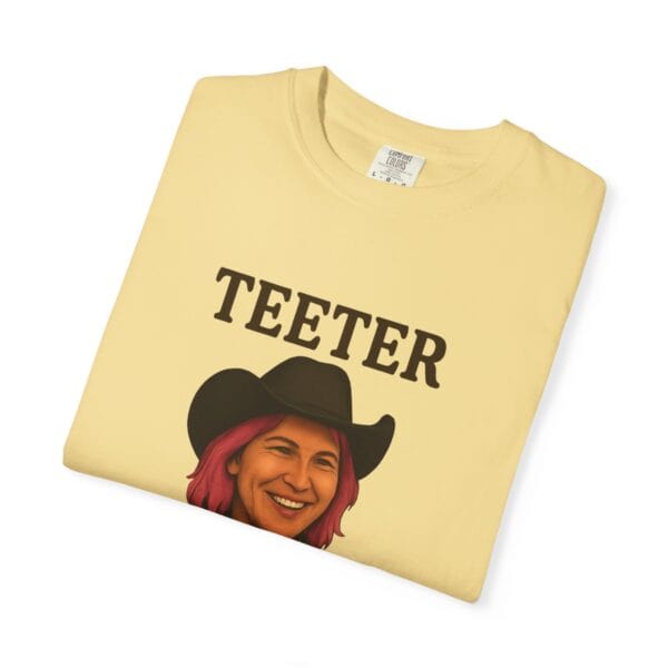 Garment-Dyed T-shirt - Teeter Nervous Breakdown Design - Image 19