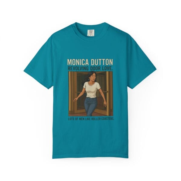 Monica Dutton Love Is a Revolving Door T-shirt - Unisex - Image 33