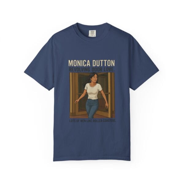 Monica Dutton Love Is a Revolving Door T-shirt - Unisex - Image 49