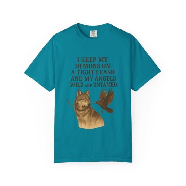 Wild Angels – Wolf and Raven Tee - Image 29