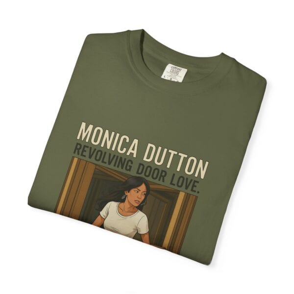 Monica Dutton Love Is a Revolving Door T-shirt - Unisex - Image 31
