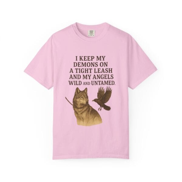 Wild Angels – Wolf and Raven Tee - Image 53