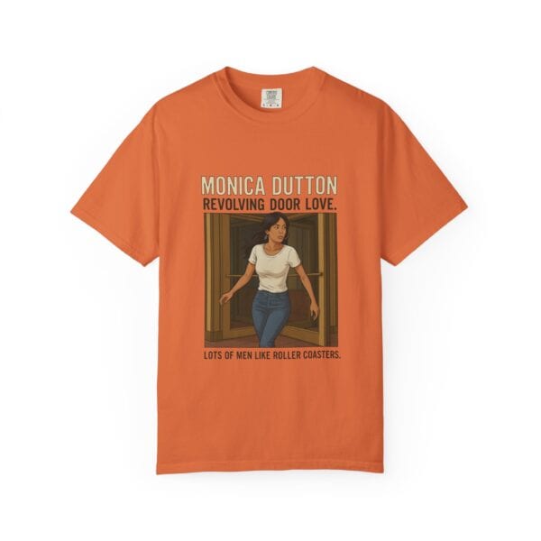 Monica Dutton Love Is a Revolving Door T-shirt - Unisex - Image 9