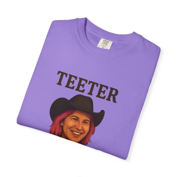 Garment-Dyed T-shirt - Teeter Nervous Breakdown Design - Image 51