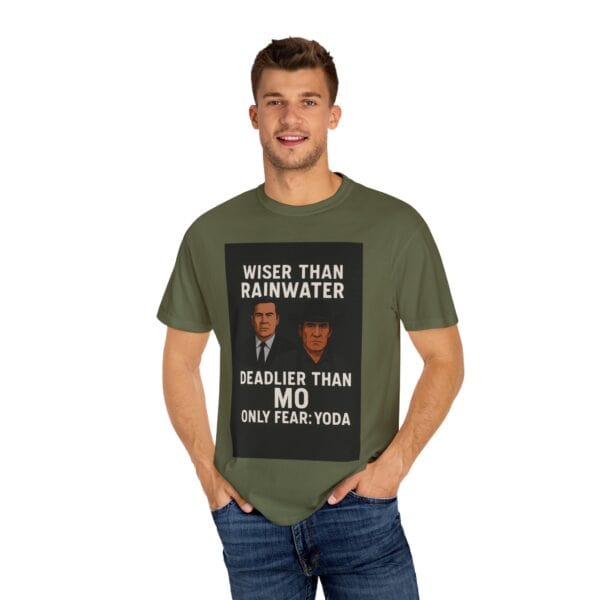 Unisex T-Shirt Wiser Than Rainwater Deadlier Than Mo Only Fear: Yoda - Image 24