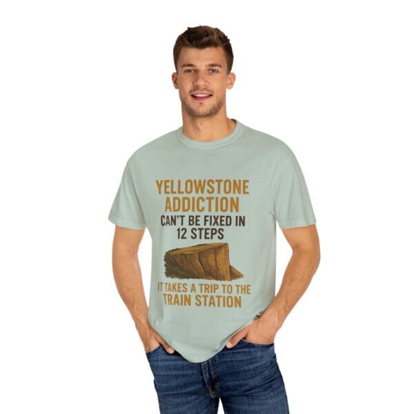 Yellowstone Addiction – Train Station Tee - Image 32