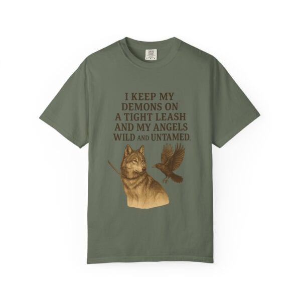 Wild Angels – Wolf and Raven Tee - Image 25