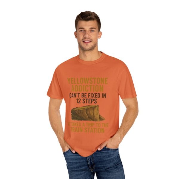 Yellowstone Addiction – Train Station Tee - Image 12