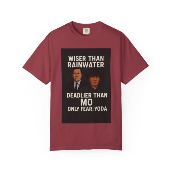 Unisex T-Shirt Wiser Than Rainwater Deadlier Than Mo Only Fear: Yoda - Image 49