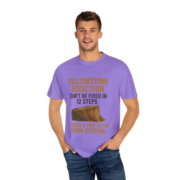 Yellowstone Addiction – Train Station Tee - Image 52