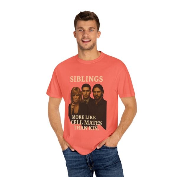 Dutton Siblings Tee – “More Like Cell Mates Than Kin” - Image 4