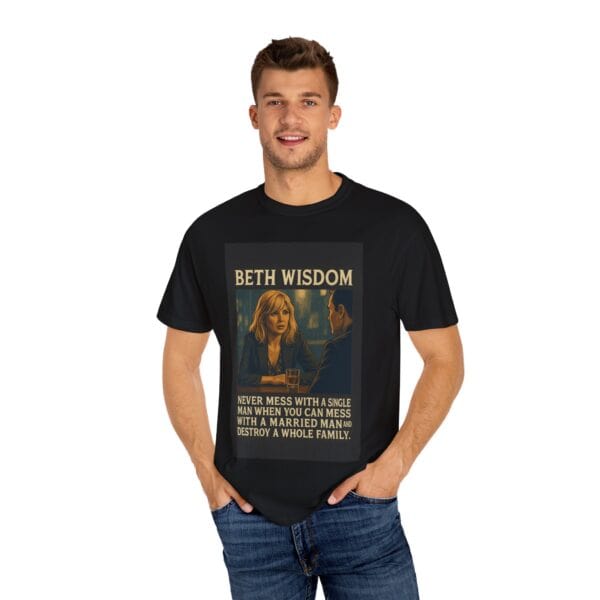 Beth Wisdom: Maximum Carnage Edition – Unisex Garment-Dyed T-Shirt - Image 48