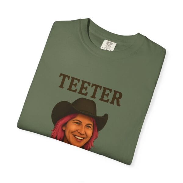 Garment-Dyed T-shirt - Teeter Nervous Breakdown Design - Image 31