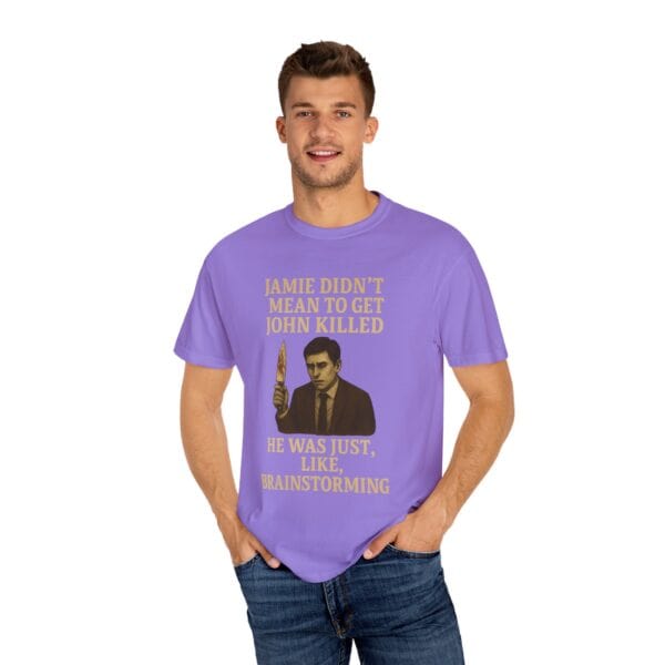 Unisex T-Shirt Jamie wasn't trying to kill John Funny Graphic Tee - Image 48