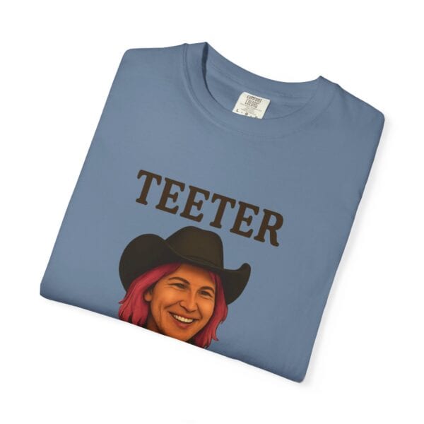 Garment-Dyed T-shirt - Teeter Nervous Breakdown Design - Image 47
