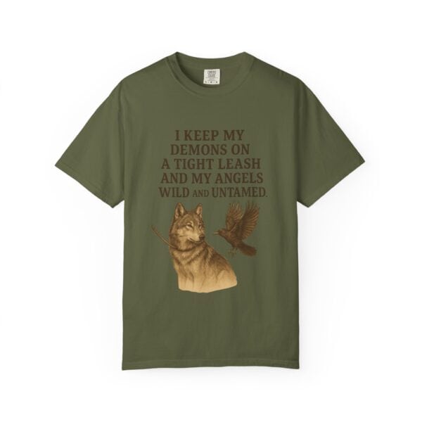 Wild Angels – Wolf and Raven Tee - Image 21