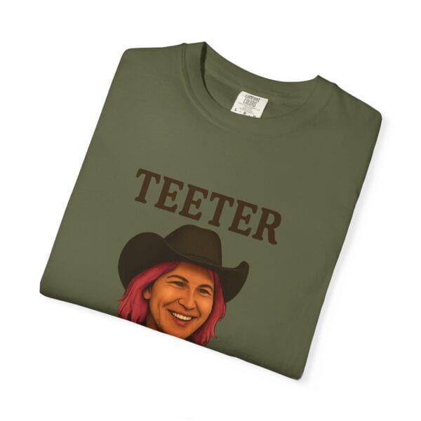 Garment-Dyed T-shirt - Teeter Nervous Breakdown Design - Image 35