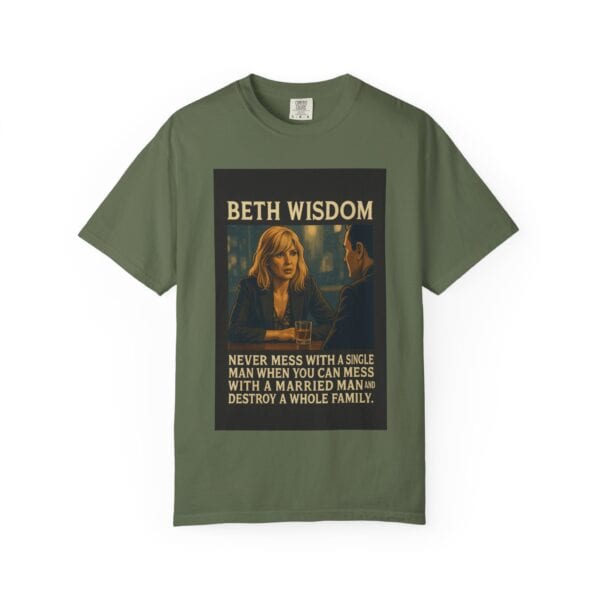 Beth Wisdom: Maximum Carnage Edition – Unisex Garment-Dyed T-Shirt - Image 21