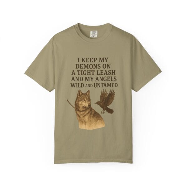 Wild Angels – Wolf and Raven Tee - Image 5