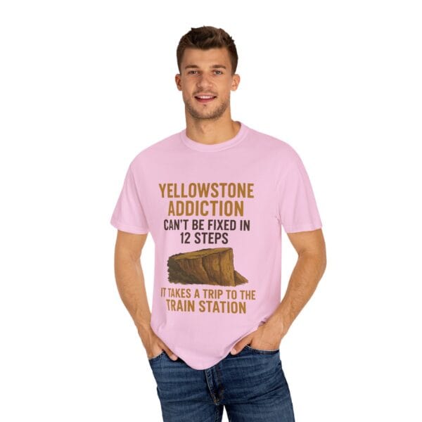 Yellowstone Addiction – Train Station Tee - Image 56