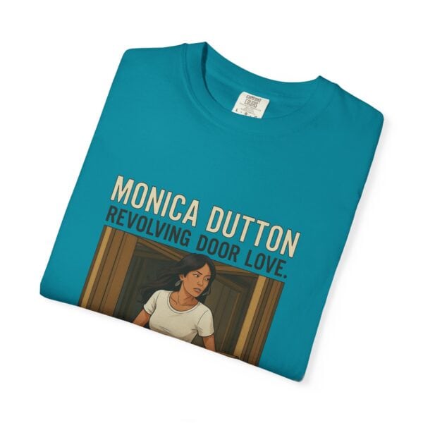 Monica Dutton Love Is a Revolving Door T-shirt - Unisex - Image 35