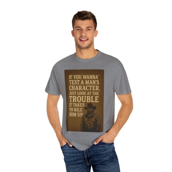 Unisex T-shirt Rip Rile a Man Up Graphic Tee - Image 20