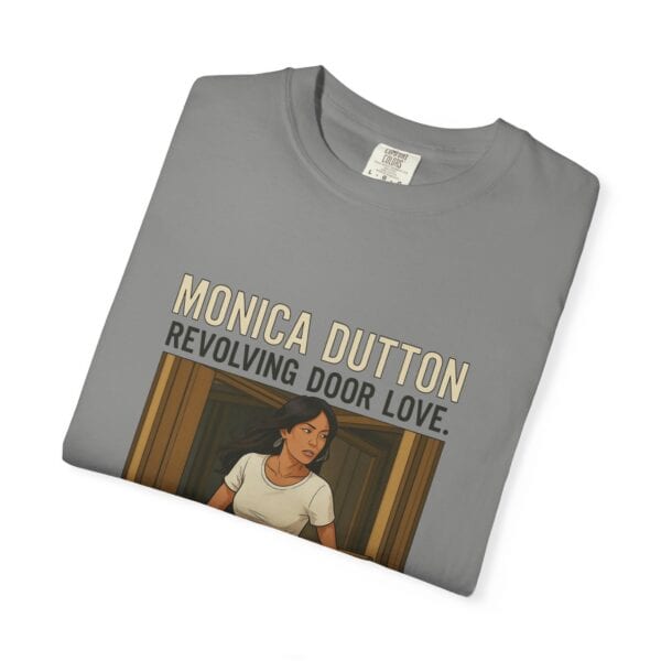 Monica Dutton Love Is a Revolving Door T-shirt - Unisex - Image 47