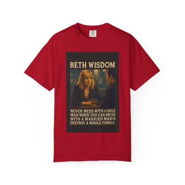 Beth Wisdom: Maximum Carnage Edition – Unisex Garment-Dyed T-Shirt - Image 57